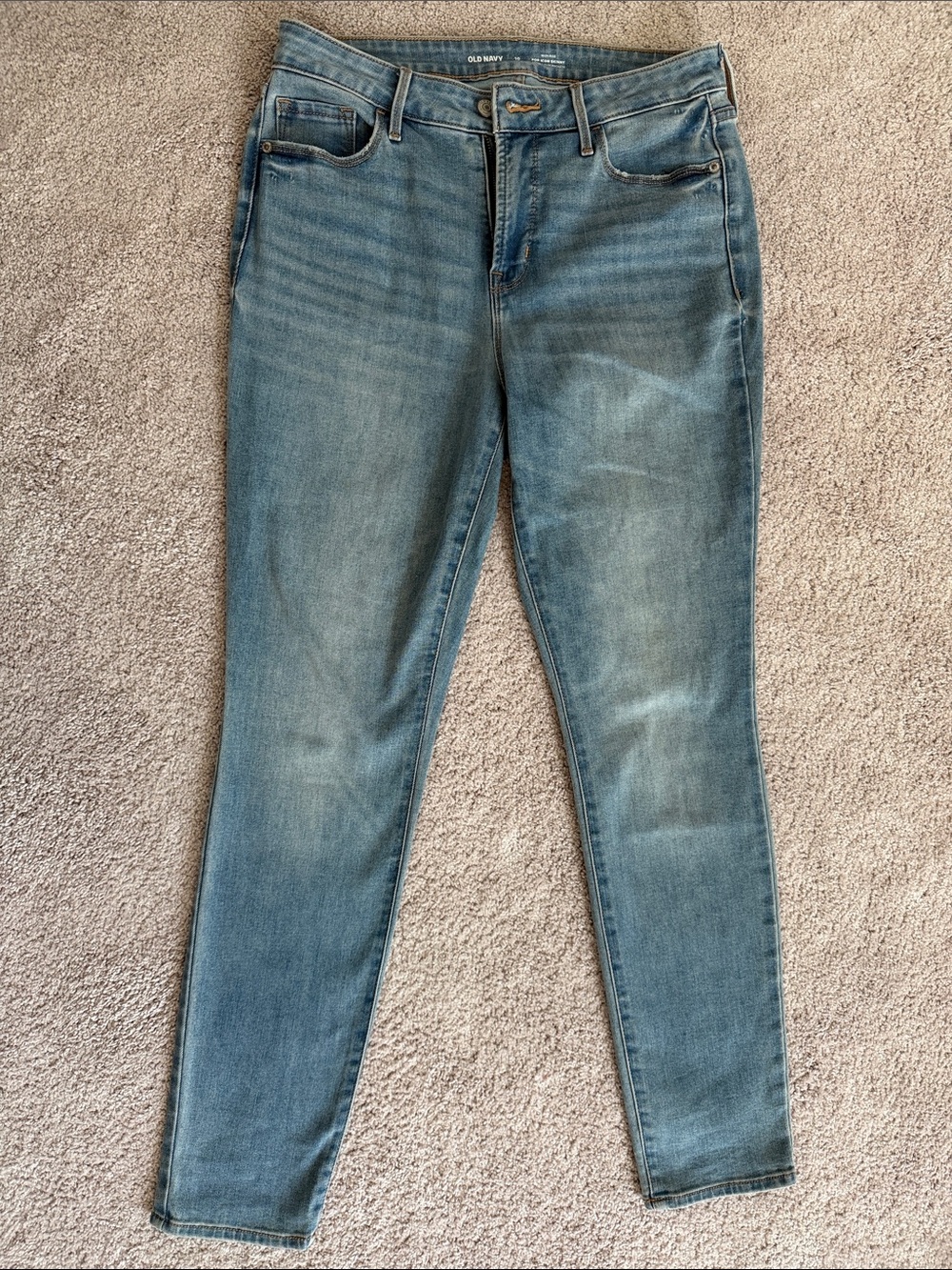 Old Navy Women's Medium Blue Skinny Jeans